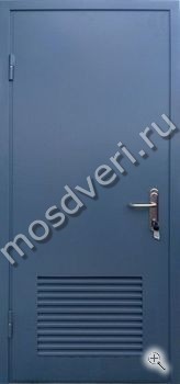 Противопожарная дверь с вентиляционной противопожарной решёткой СР-17 - купить от производителя Мосдвери Противопожарная дверь с вентиляционной противопожарной решёткой СР-17