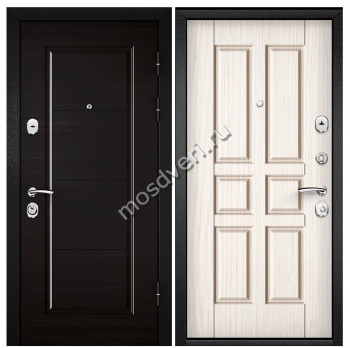 Черная входная дверь в квартиру CHD-01 - купить от производителя Мосдвери Черная входная дверь в квартиру CHD-01