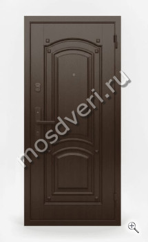Входная металлическая дверь венге 960х2050 мм - купить от производителя Мосдвери Входная металлическая дверь венге 960х2050 мм